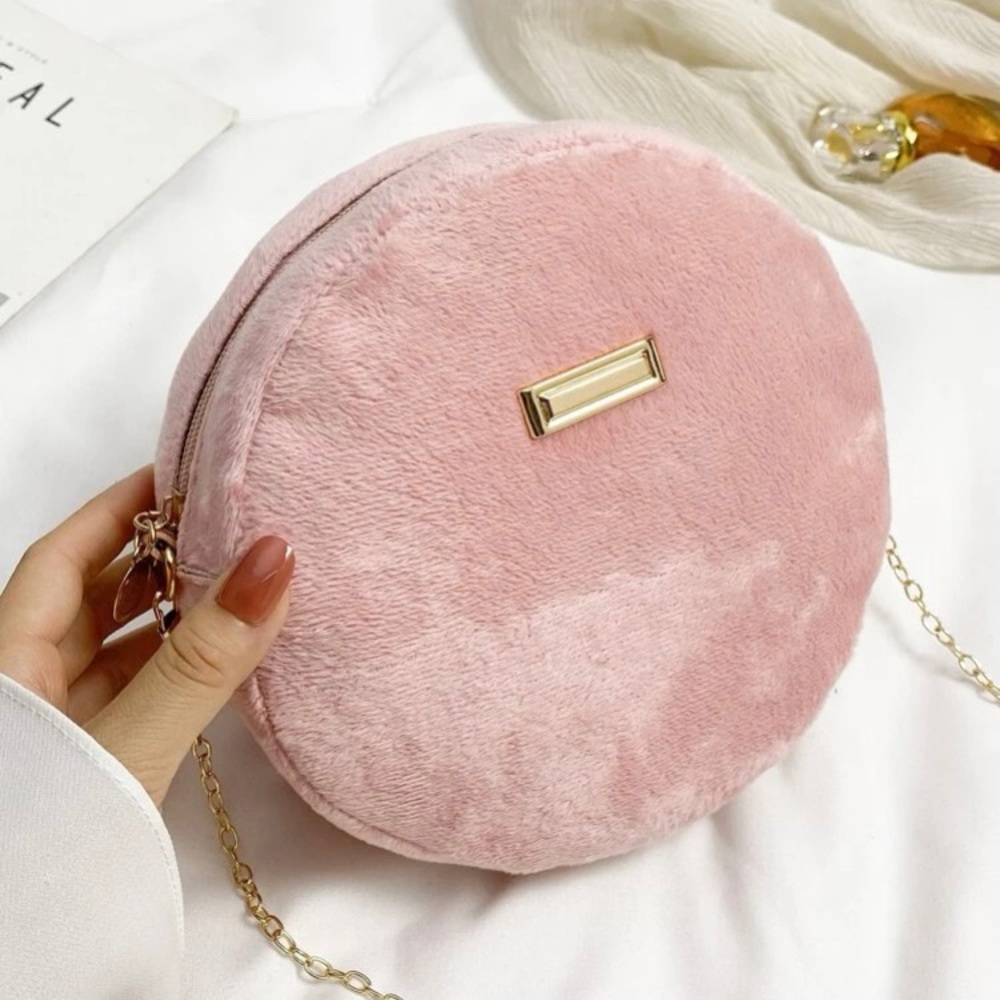 Pink circular back